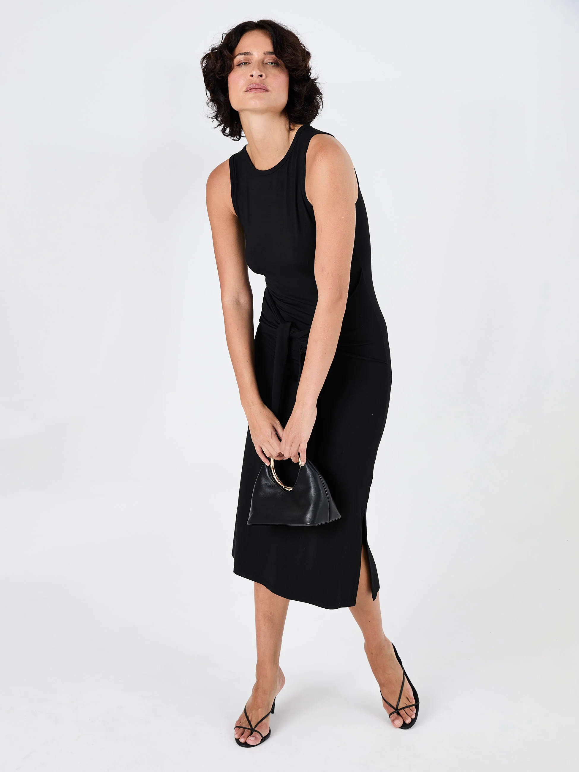Athena Dress - Black - Image 6