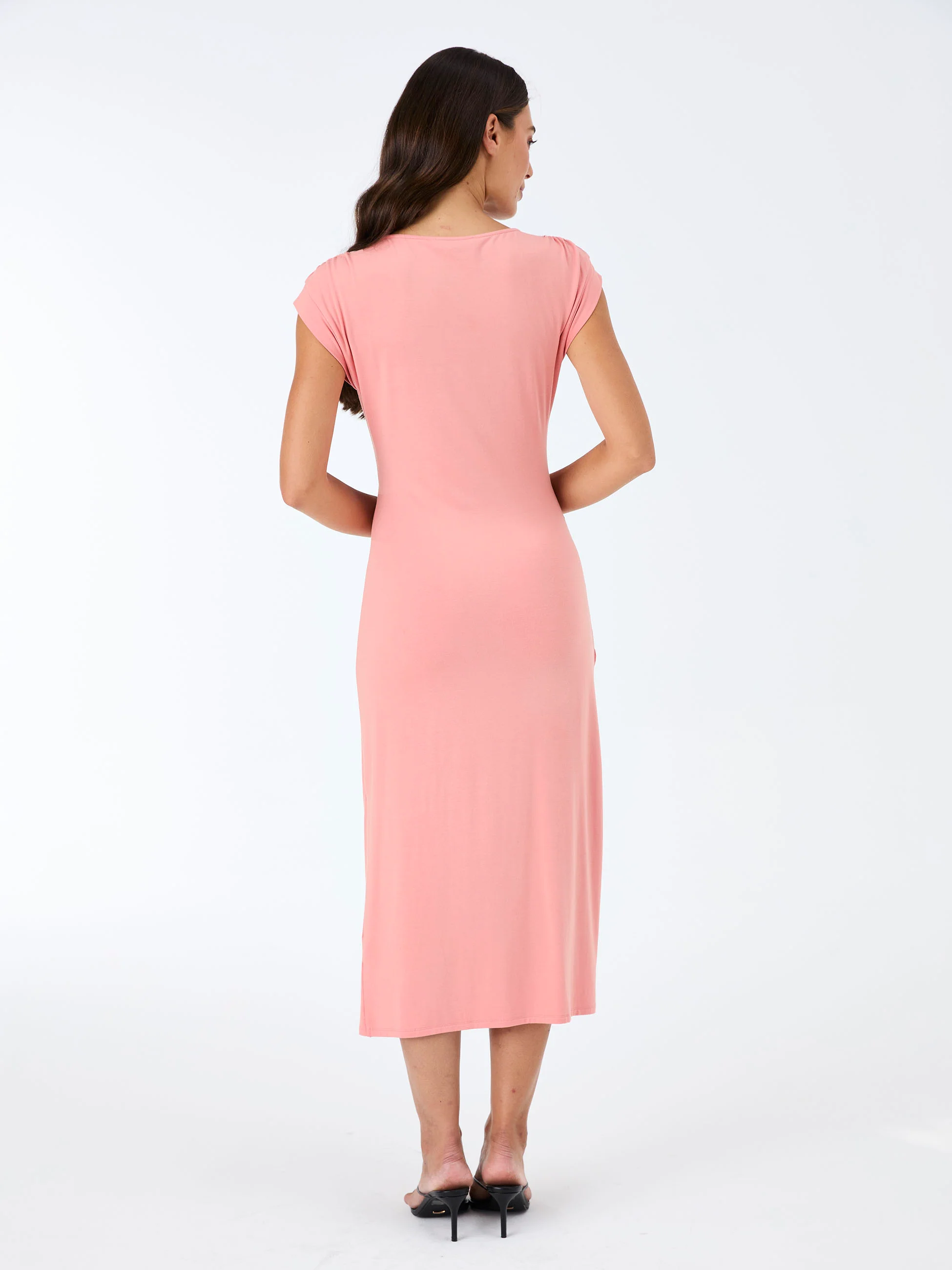 Bella Dress - Apricot - Image 6
