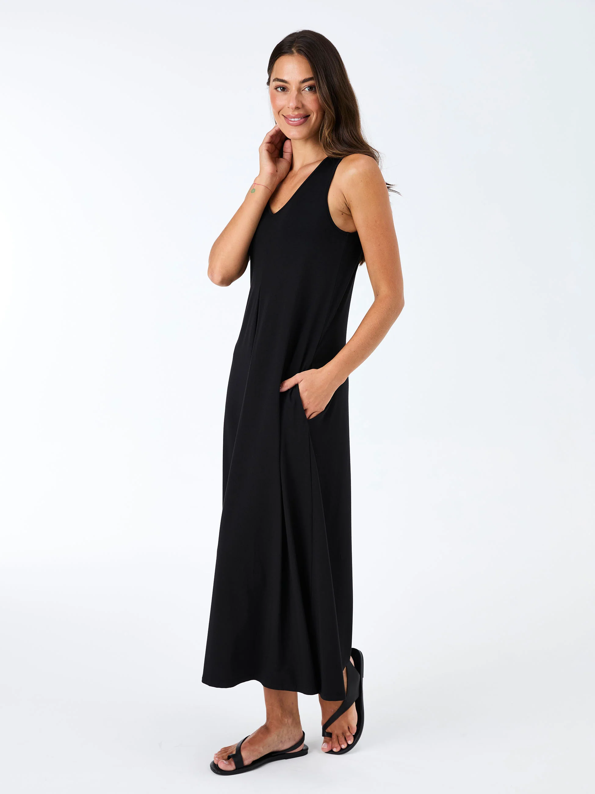 Dione Dress - Black - Image 4