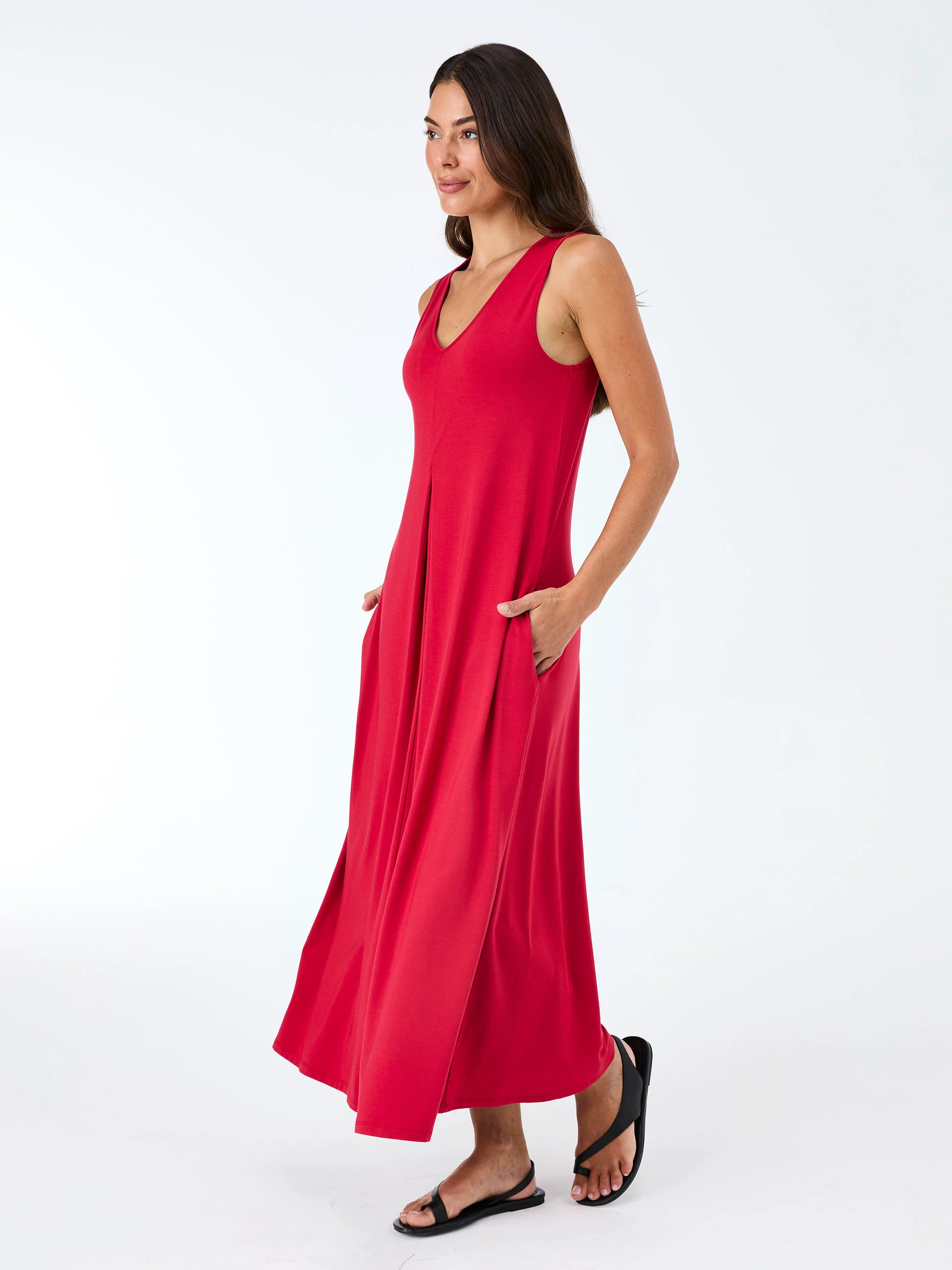Dione Dress - Cherry - Image 5