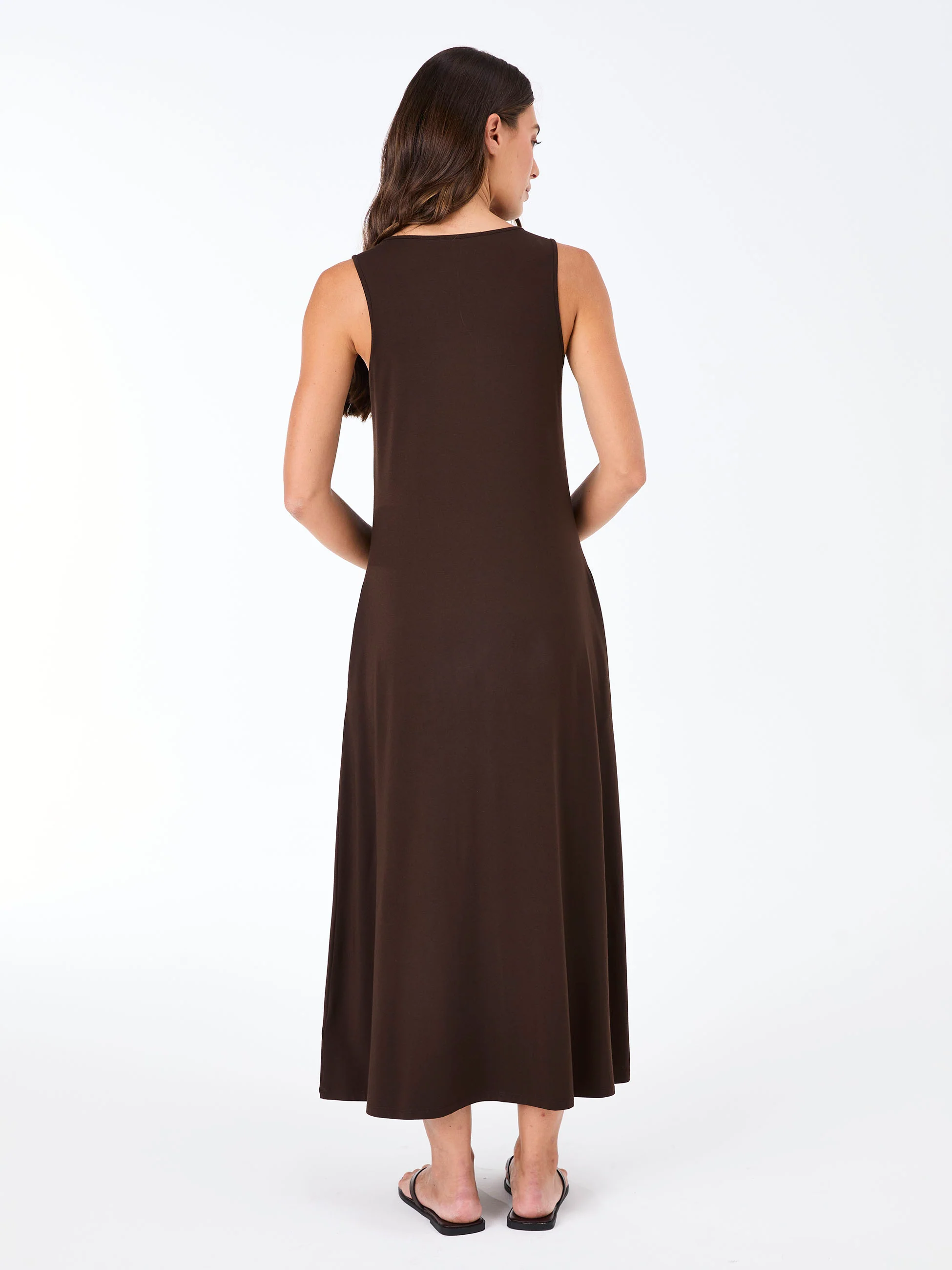 Dione Dress - Coffee Bean - Image 3