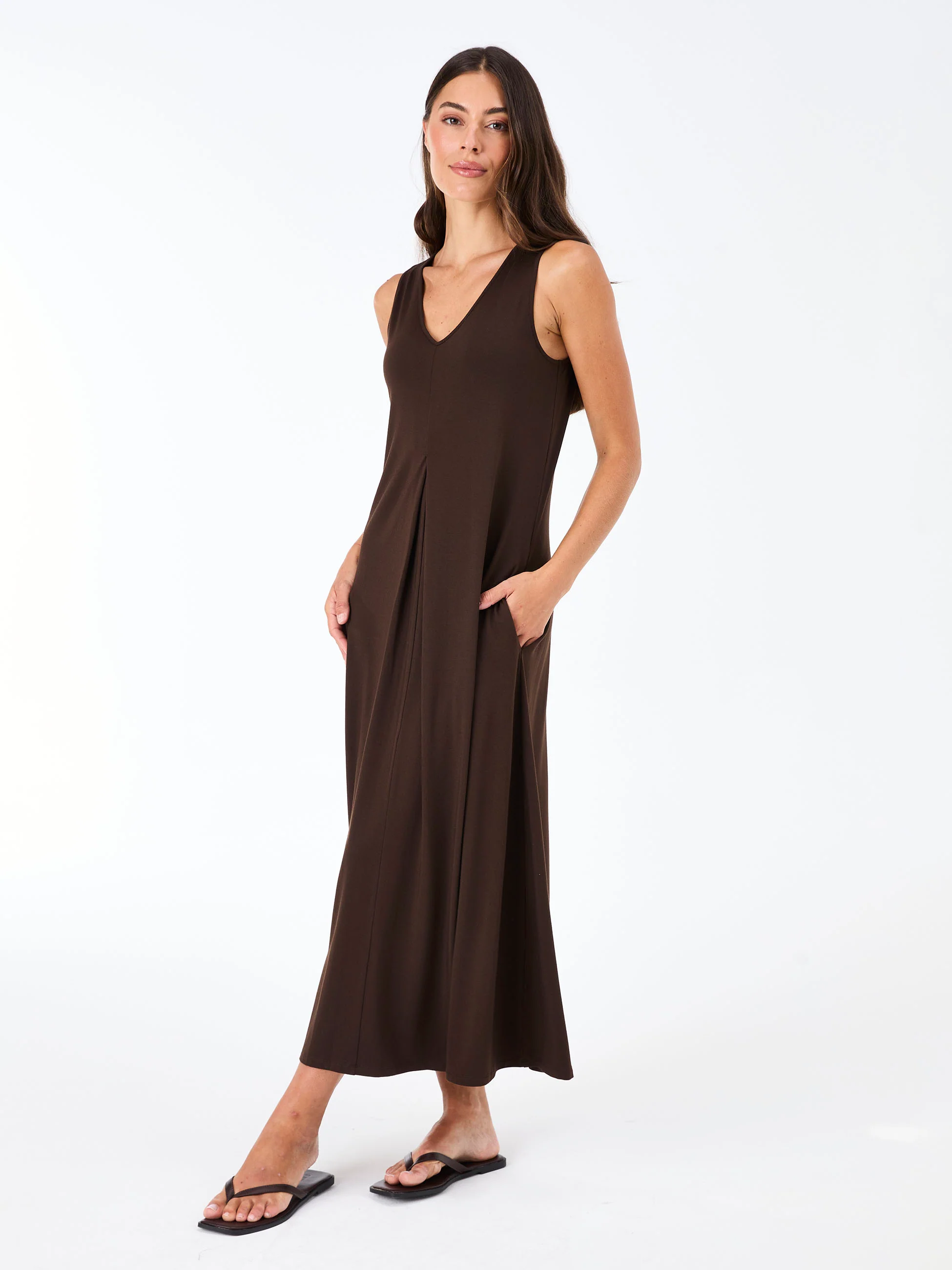 Dione Dress - Coffee Bean - Image 6