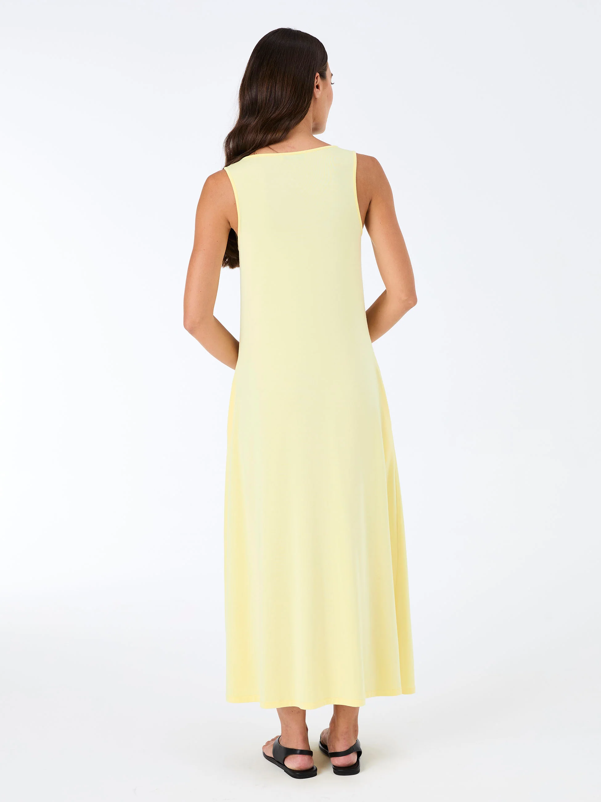Dione Dress - Pale Yellow - Image 3
