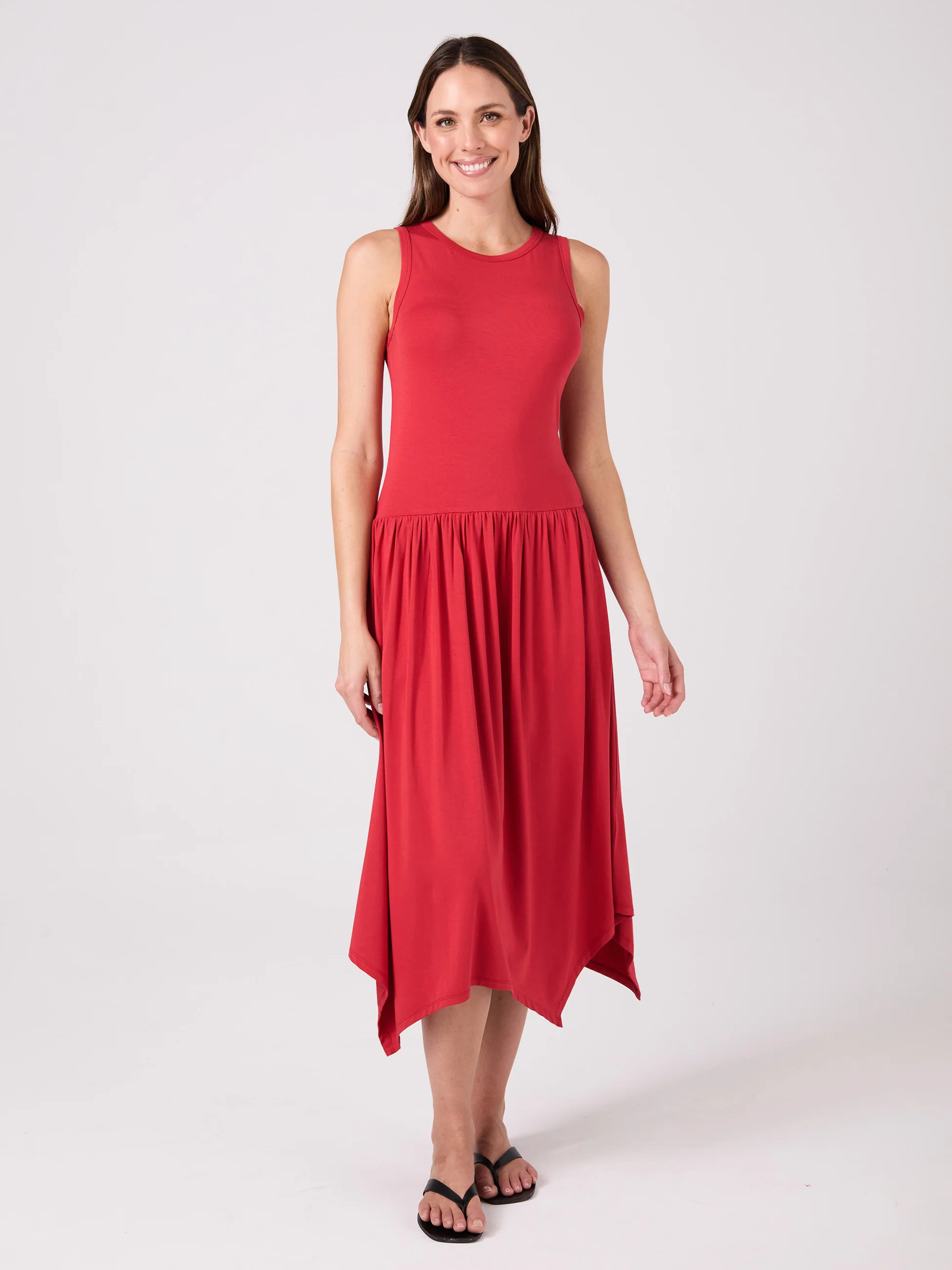 Eliza  Dress - Cherry - Image 3