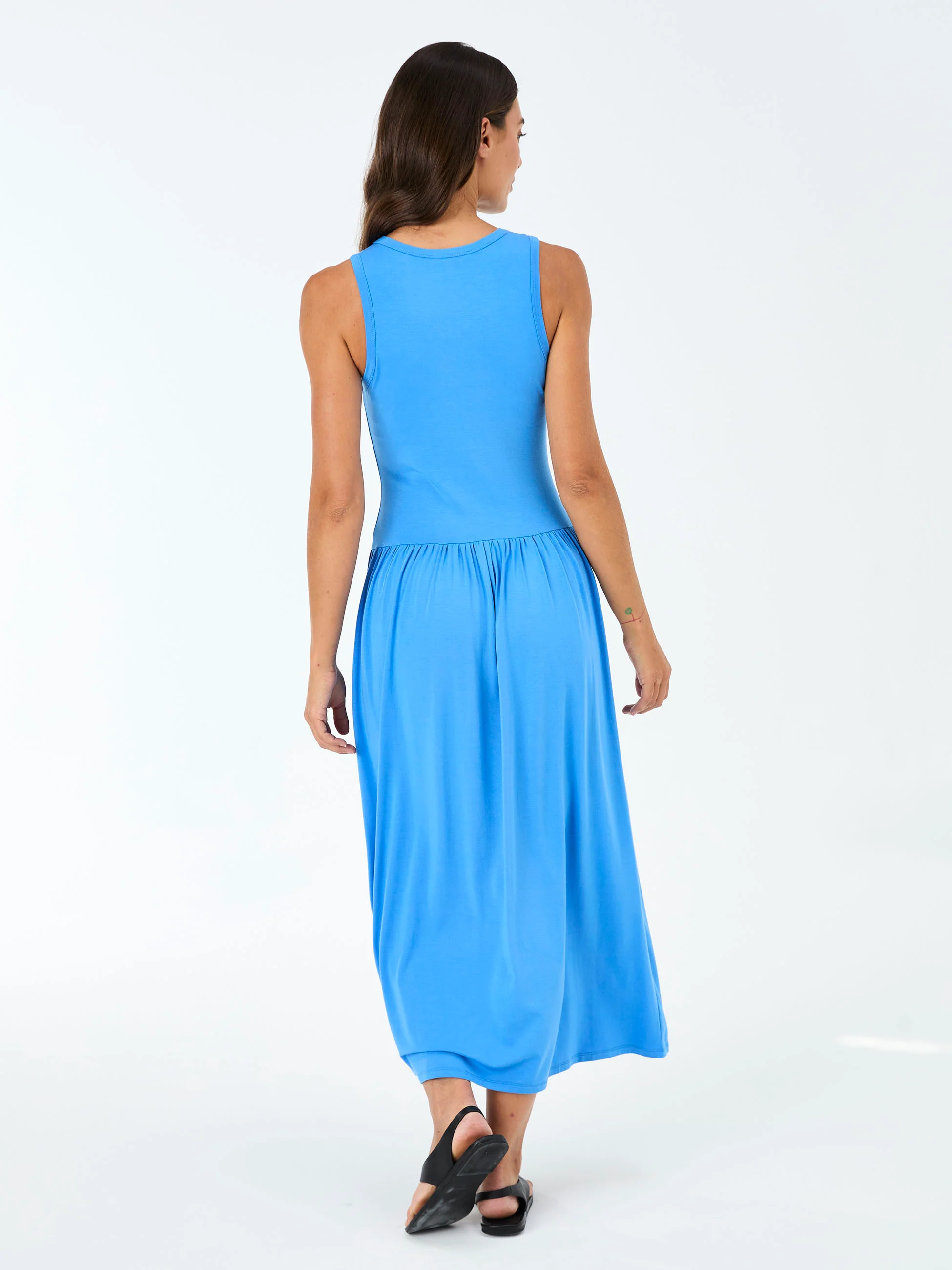Essential Maxi Dress - Cobalt - Image 3
