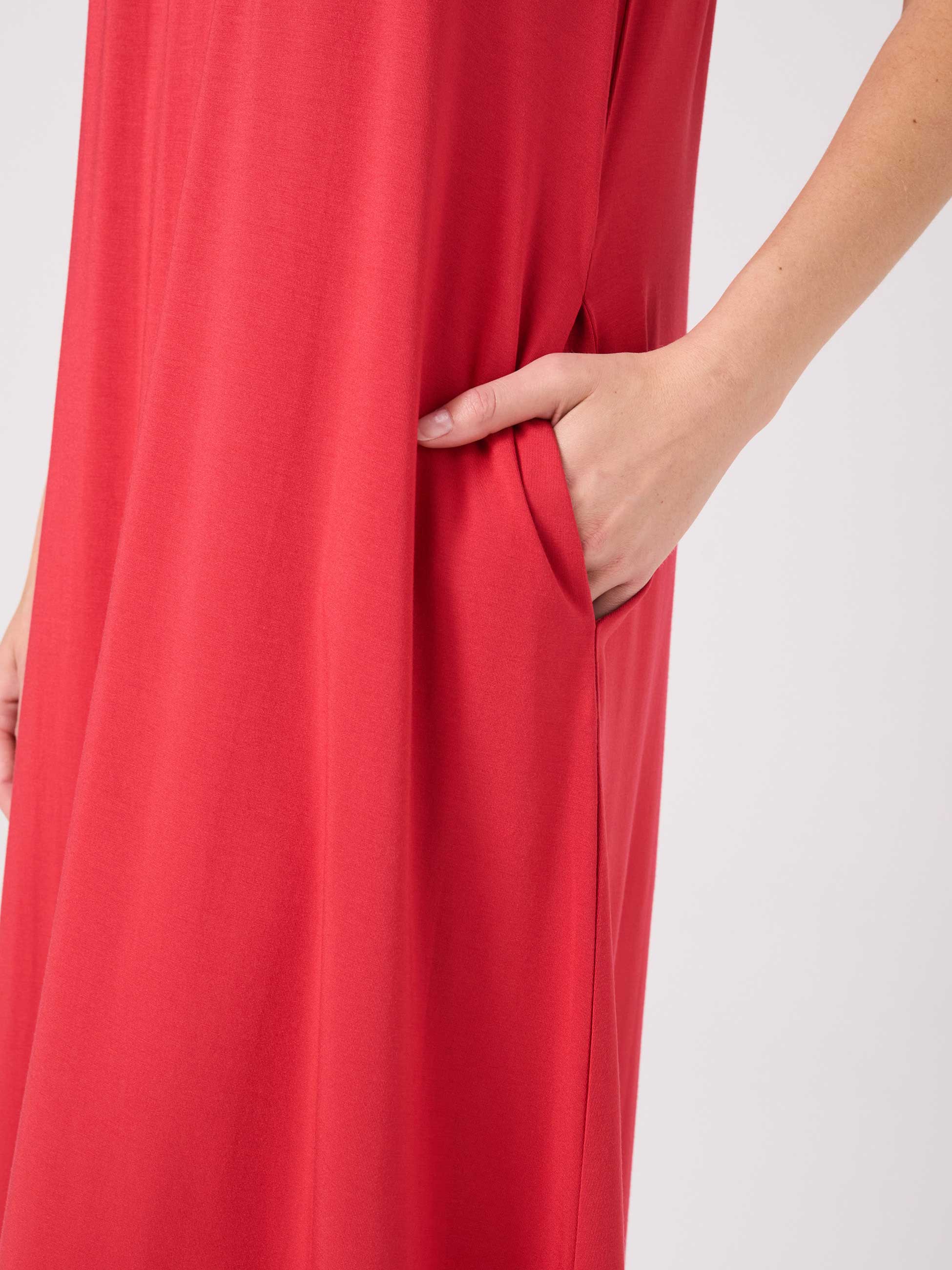 Haze Dress - Cherry - Image 4