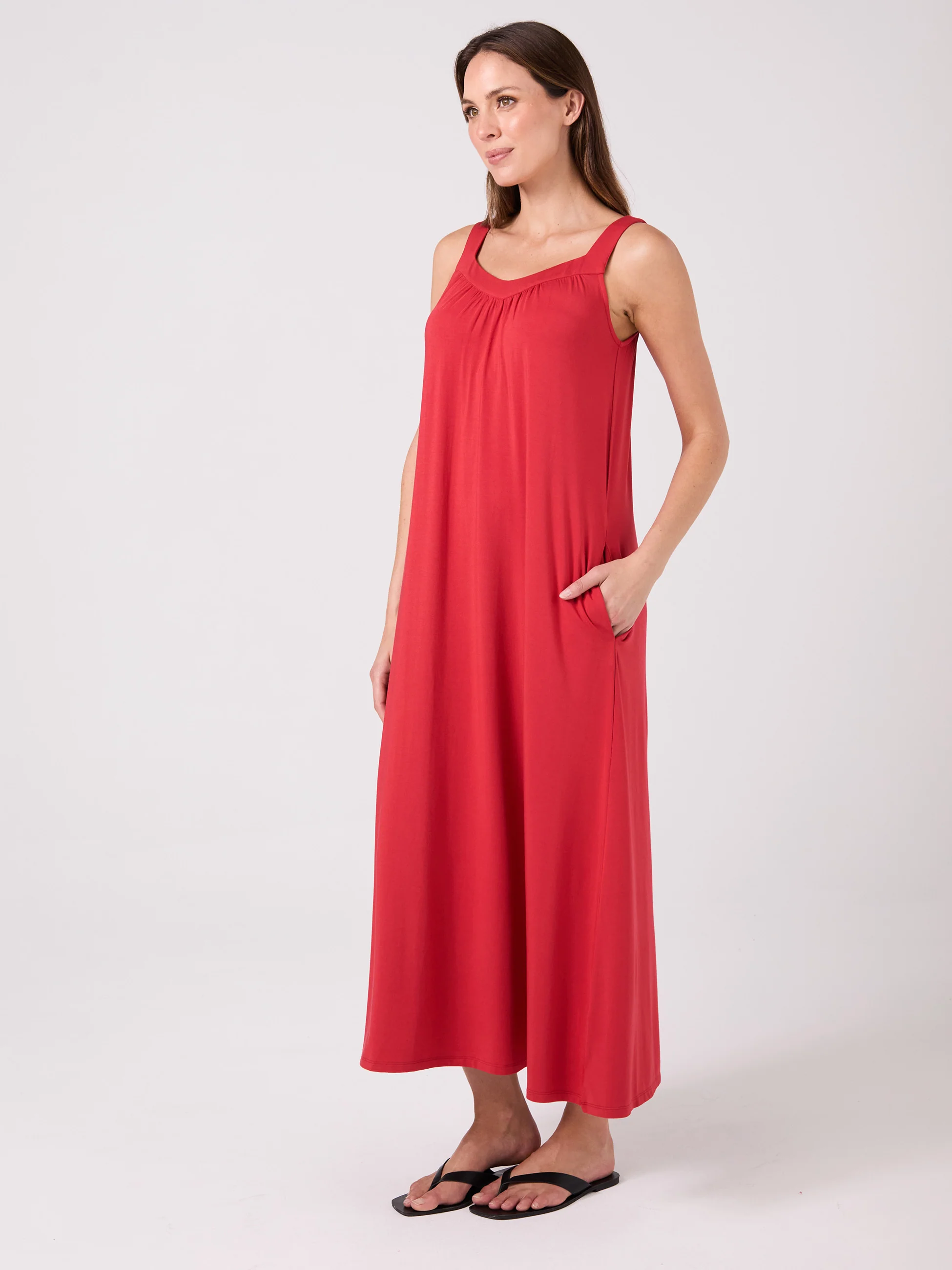 Haze Dress - Cherry - Image 7