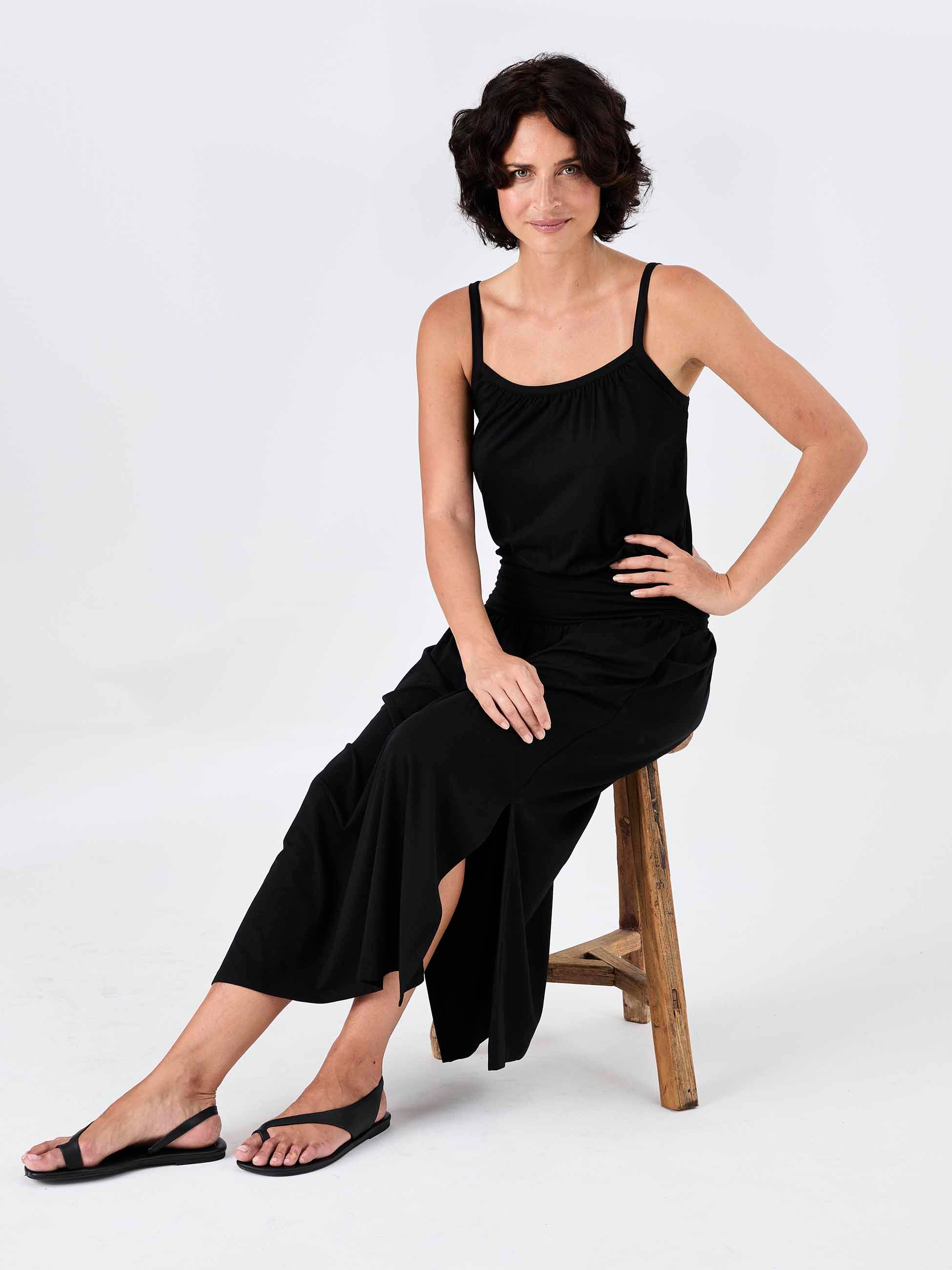 Imogen Dress - Black - Image 11