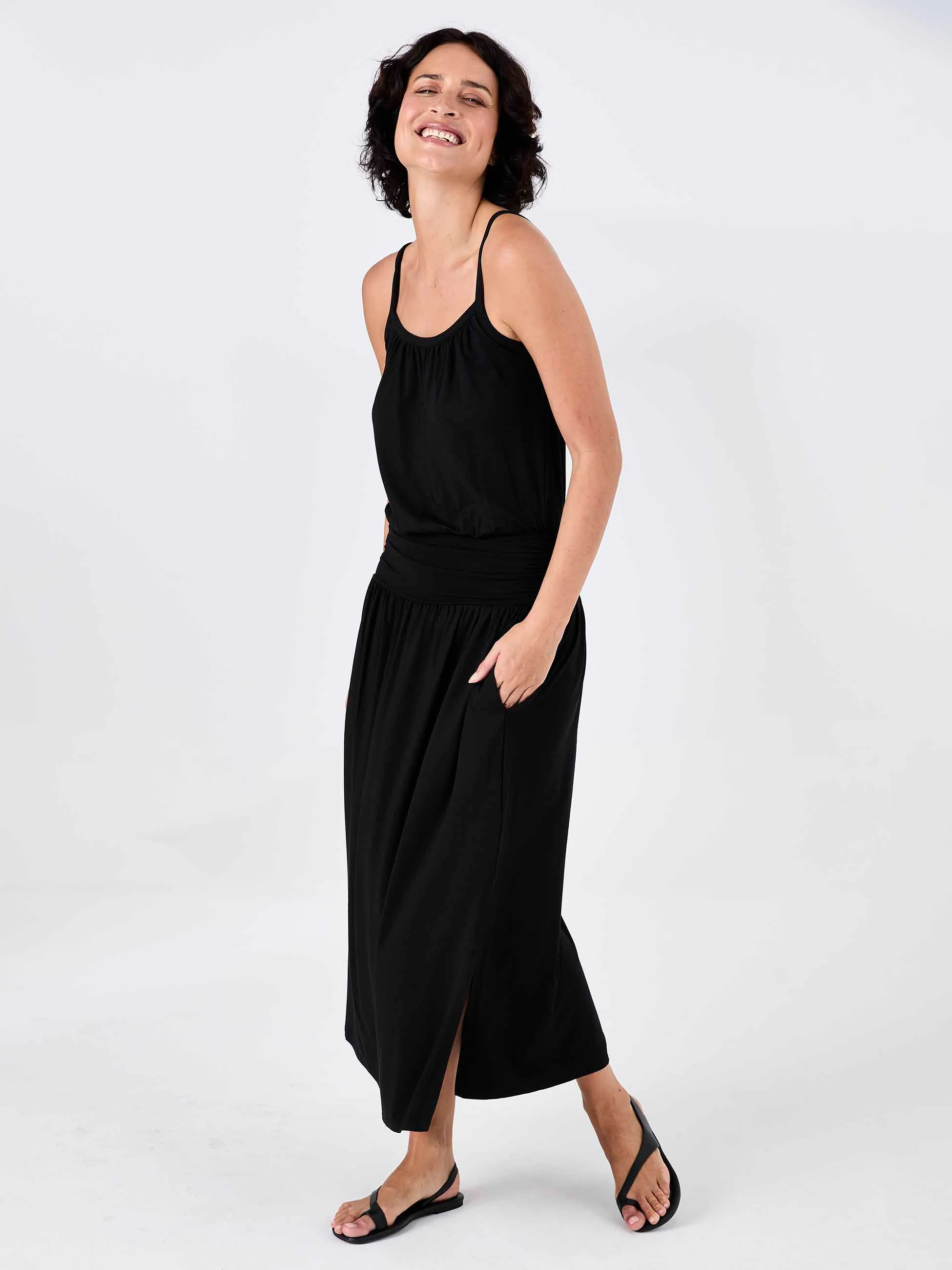Imogen Dress - Black - Image 4