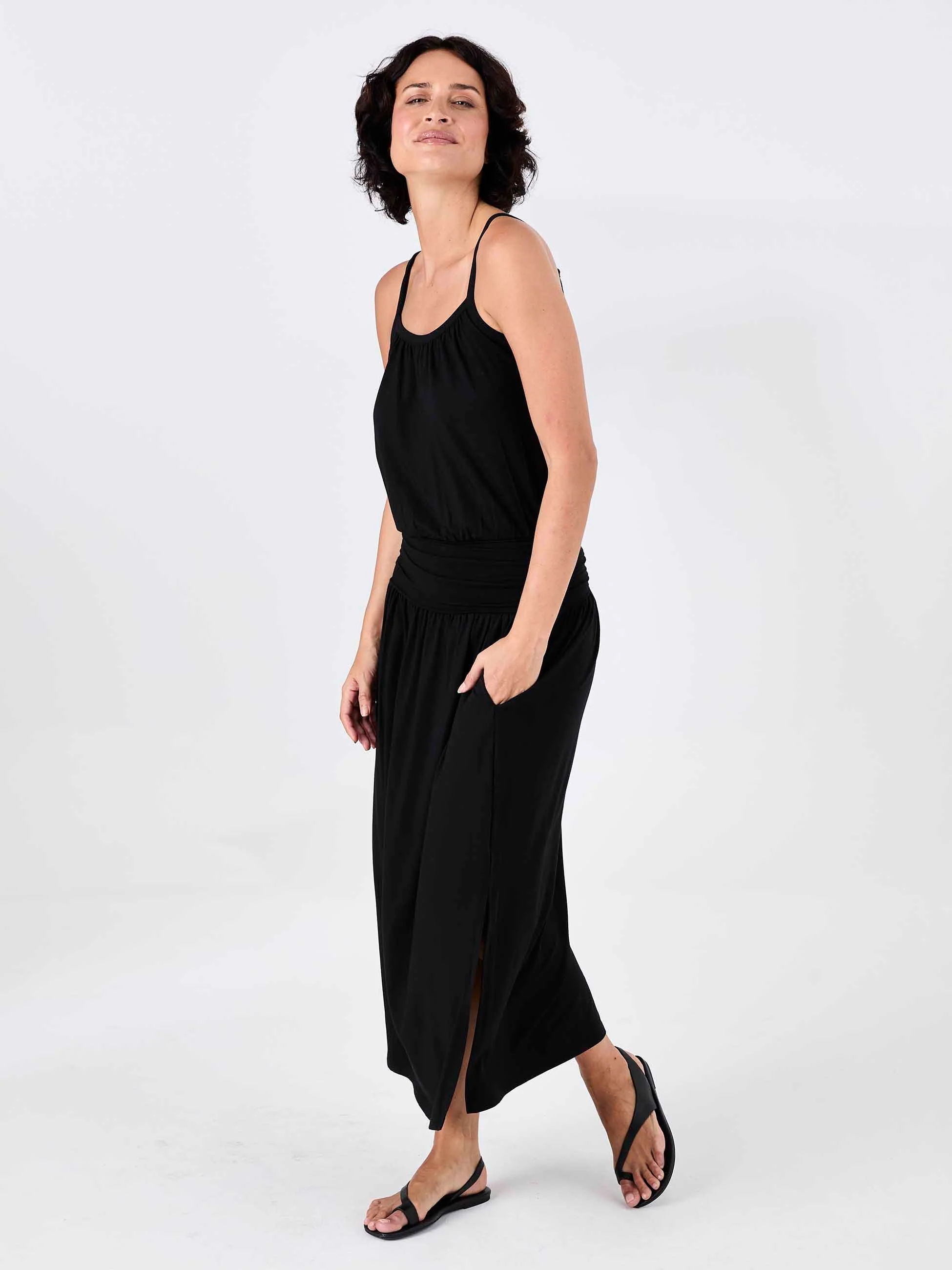 Imogen Dress - Black - Image 5