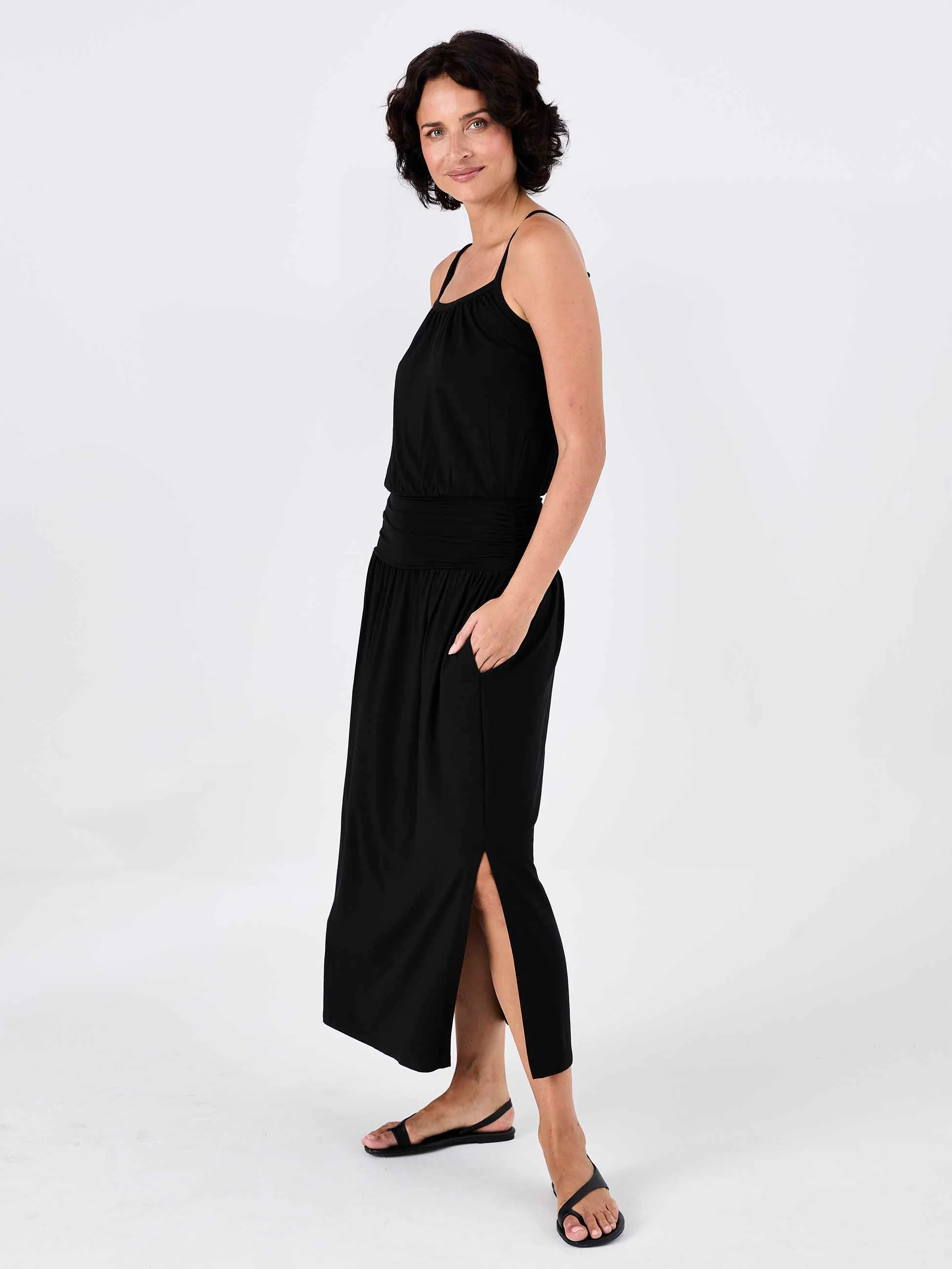 Imogen Dress - Black - Image 6
