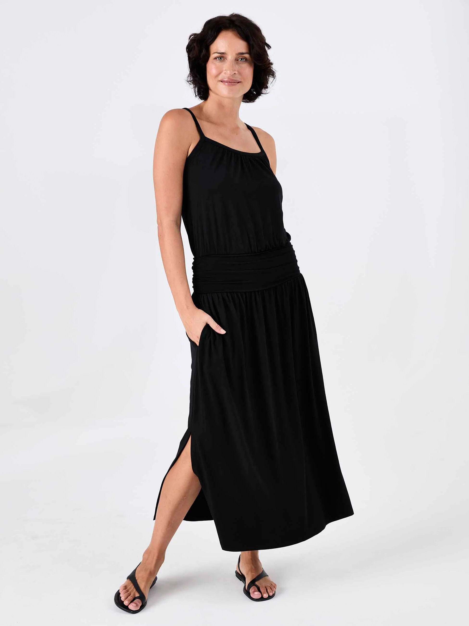 Imogen Dress - Black - Image 8