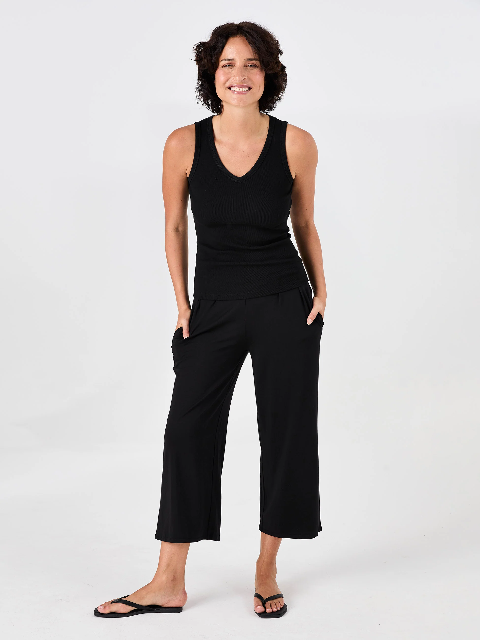 Jett Culottes - Black - Image 7