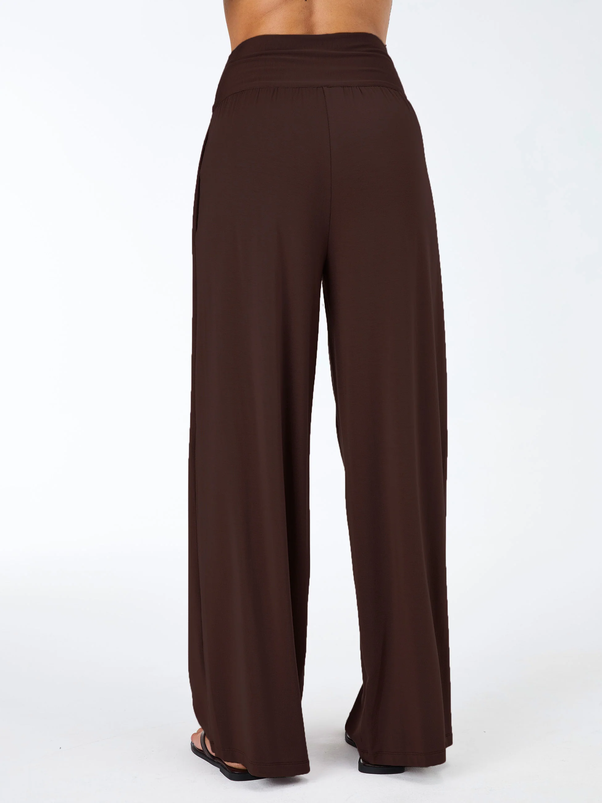 Nomad Modal Wide Leg Pant - Coffee Bean - Image 6