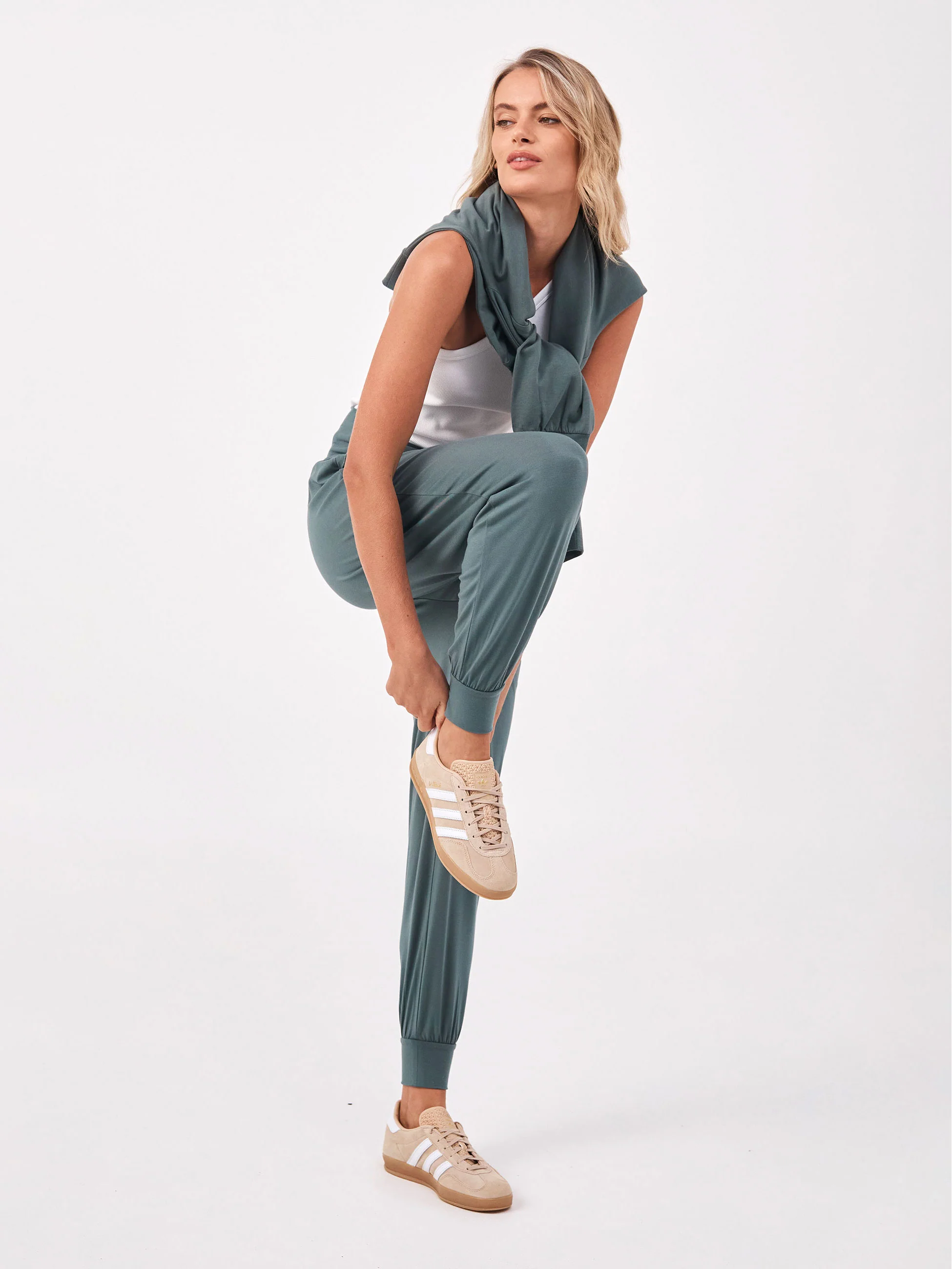 Nomad Relax Pant - Sage - Image 5