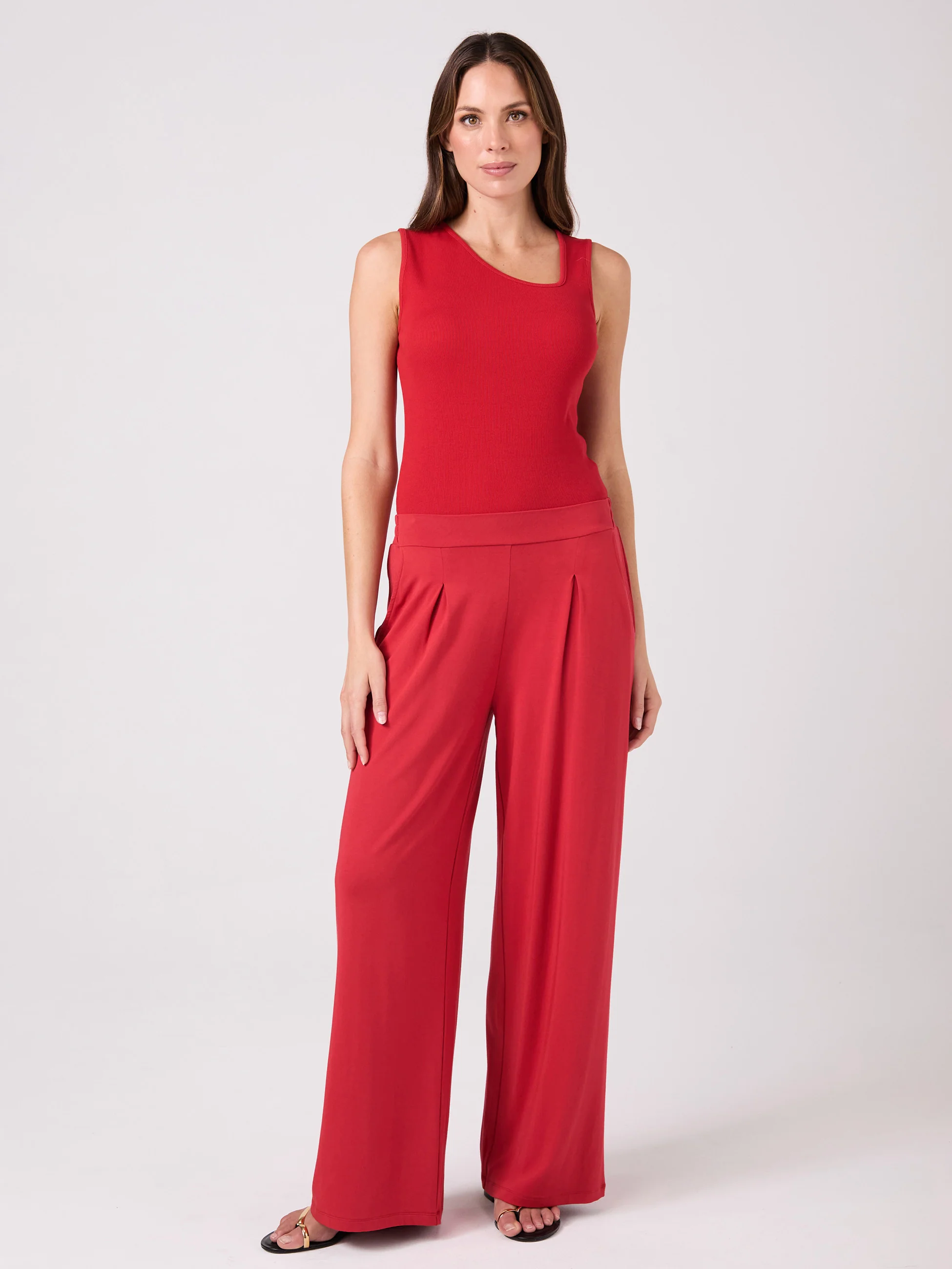 Riva Rib Tank - Cherry - Image 5