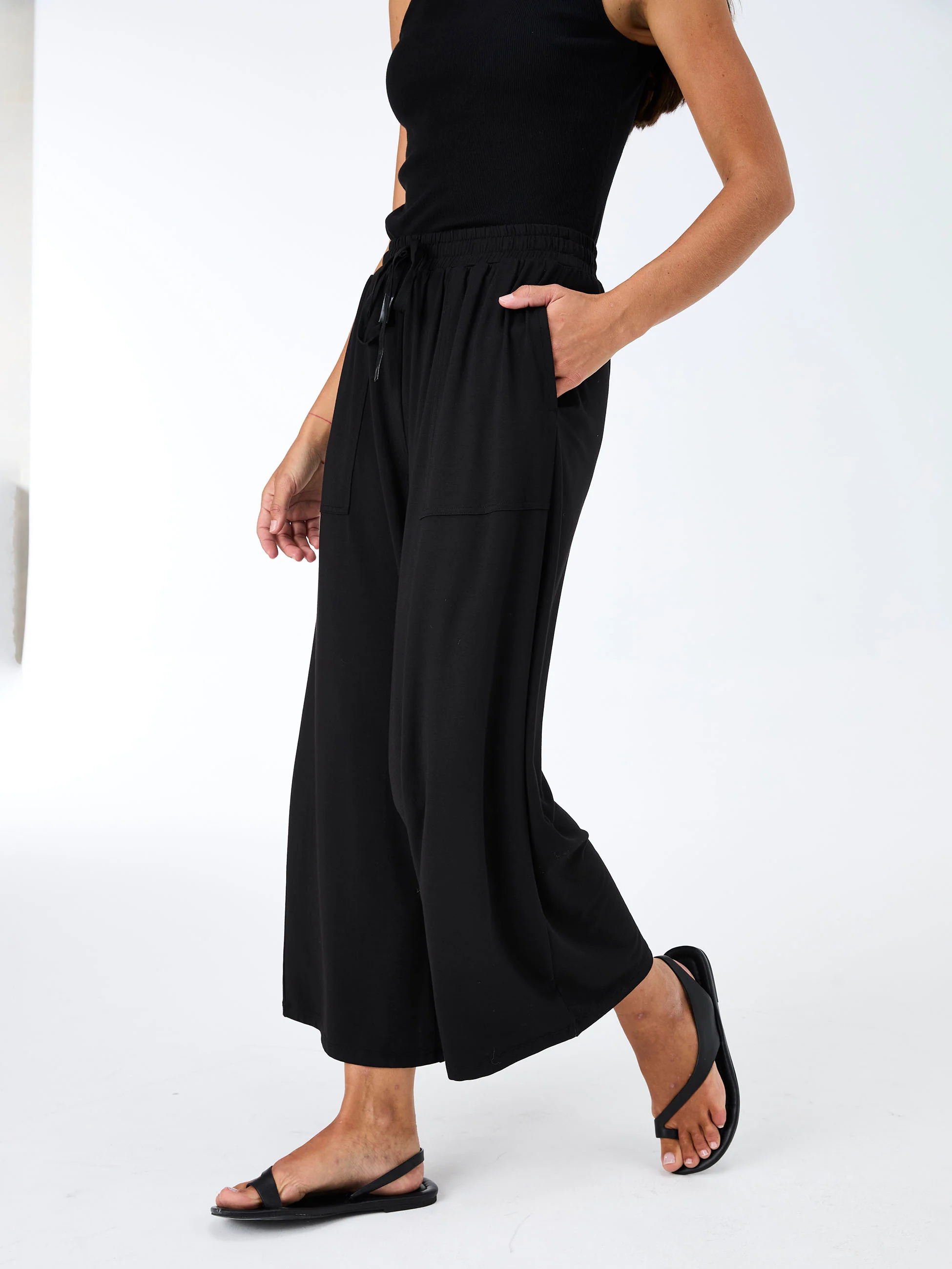 Shore Pant - Black - Image 8