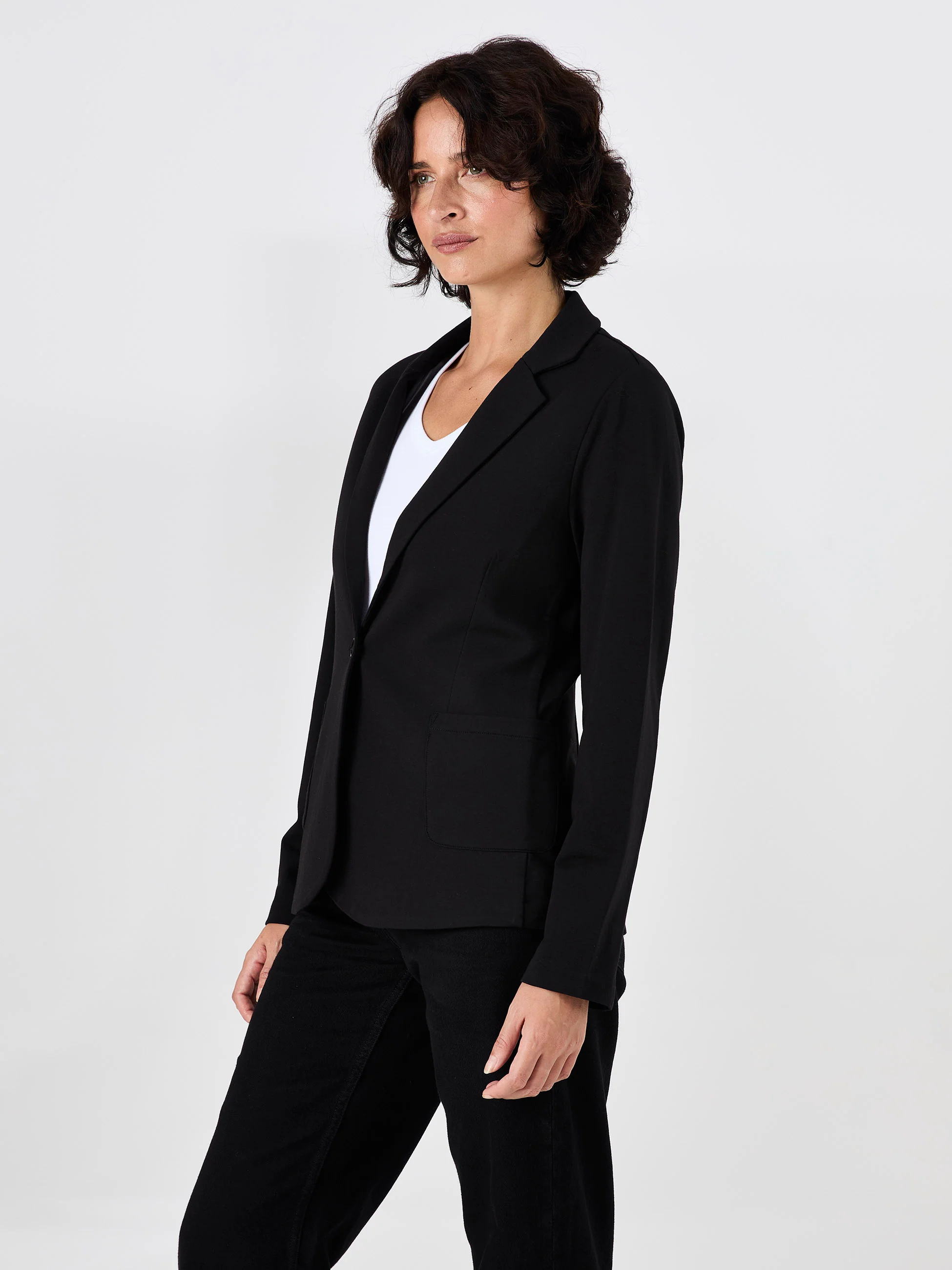 The Classic Jacket - Black - Image 7