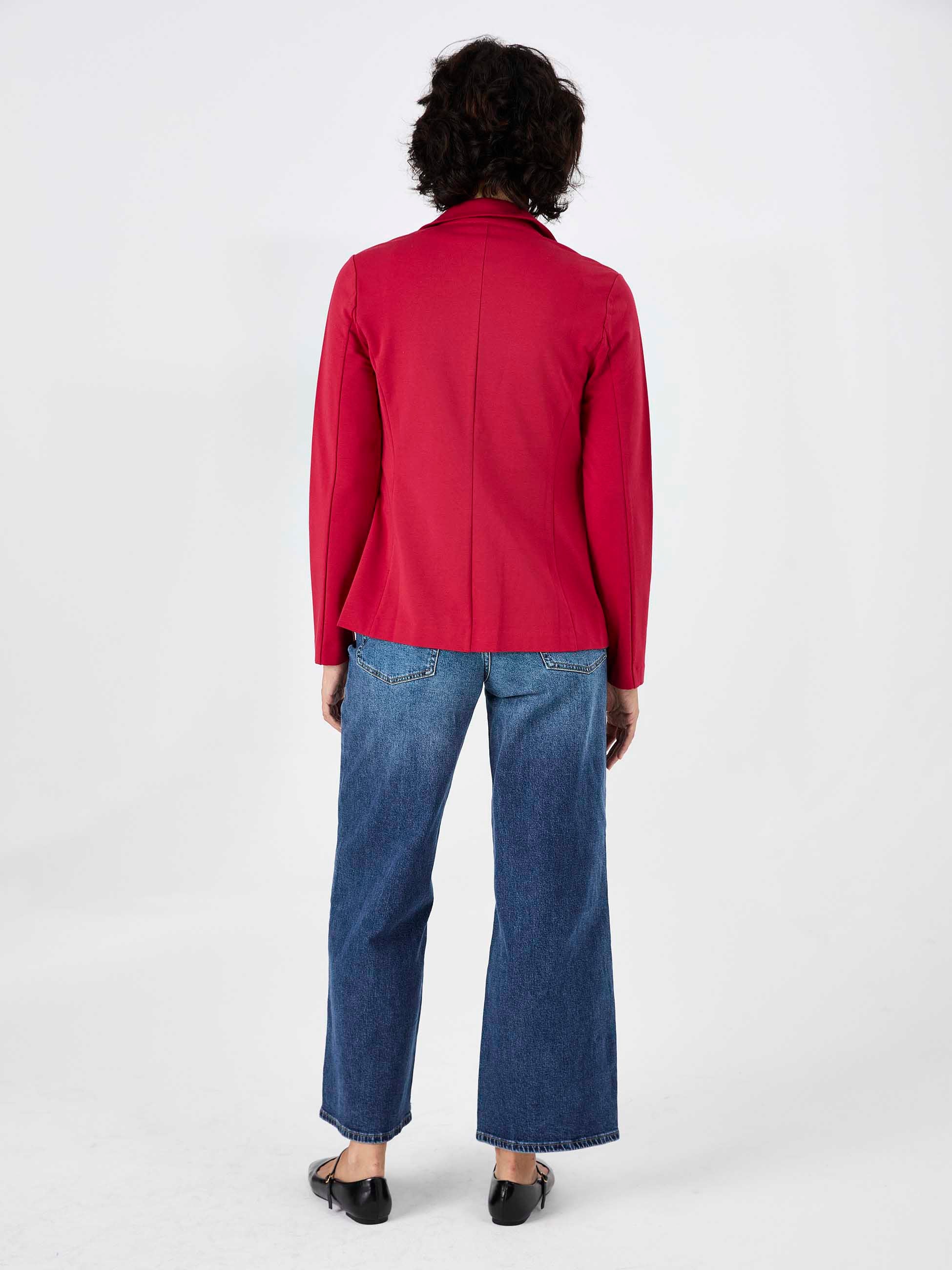 The Classic Jacket - Cherry - Image 3