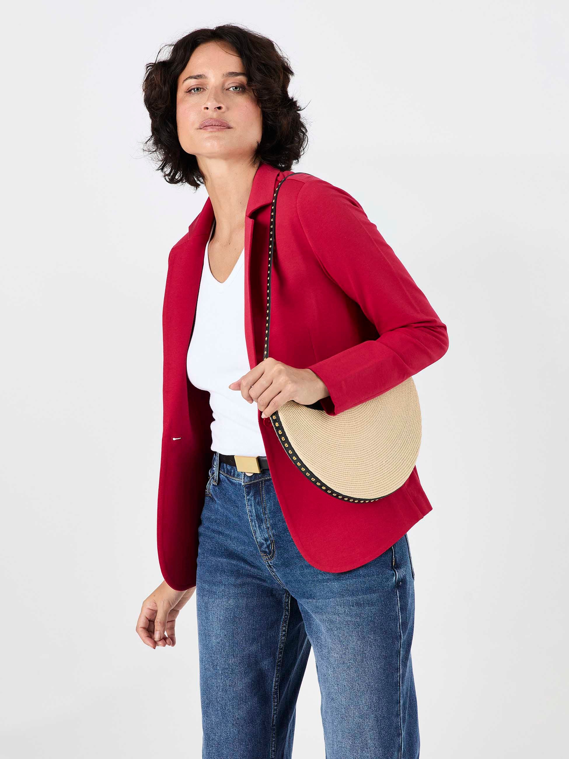 The Classic Jacket - Cherry - Image 5
