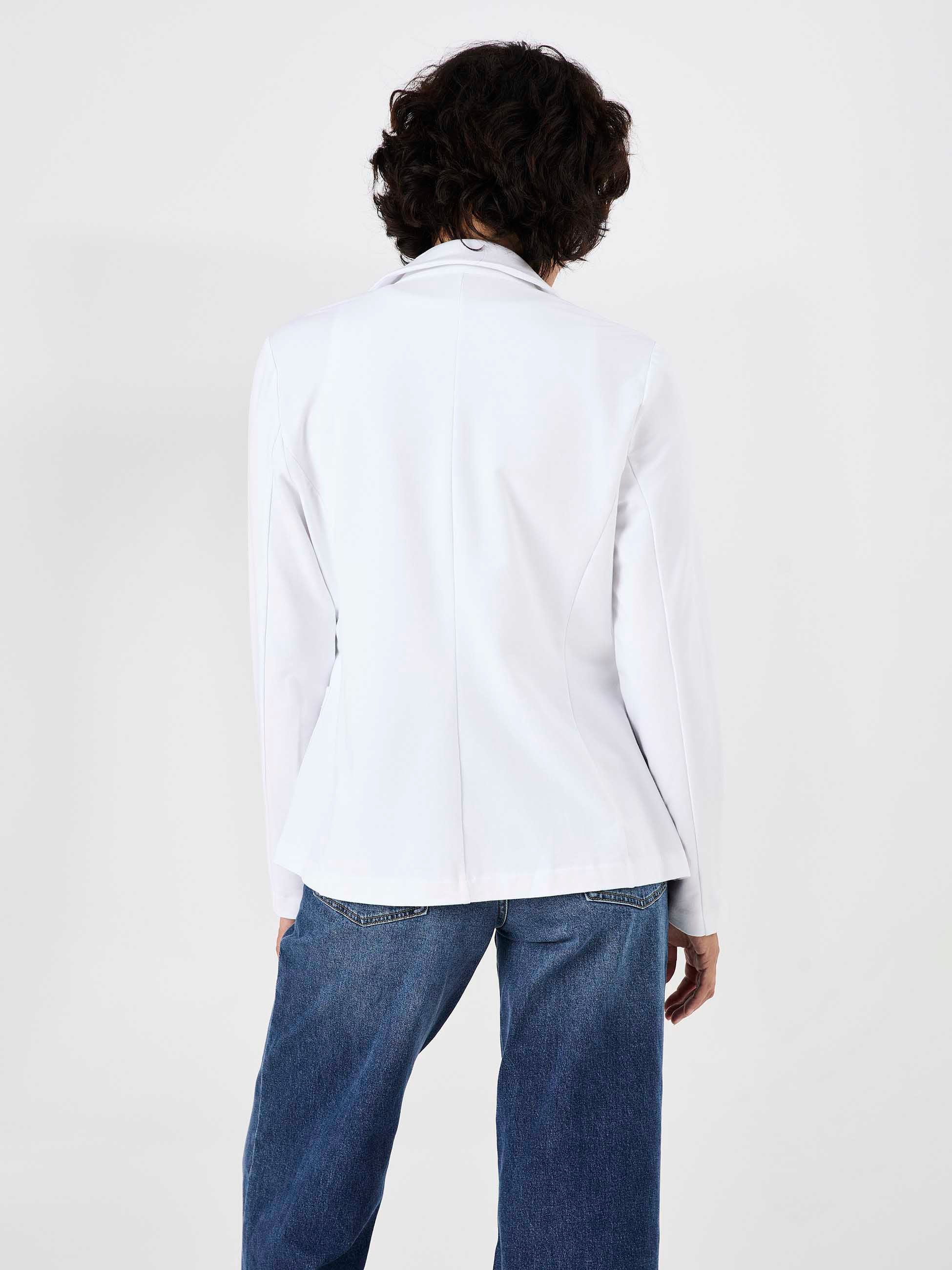 The Classic Jacket - White - Image 5
